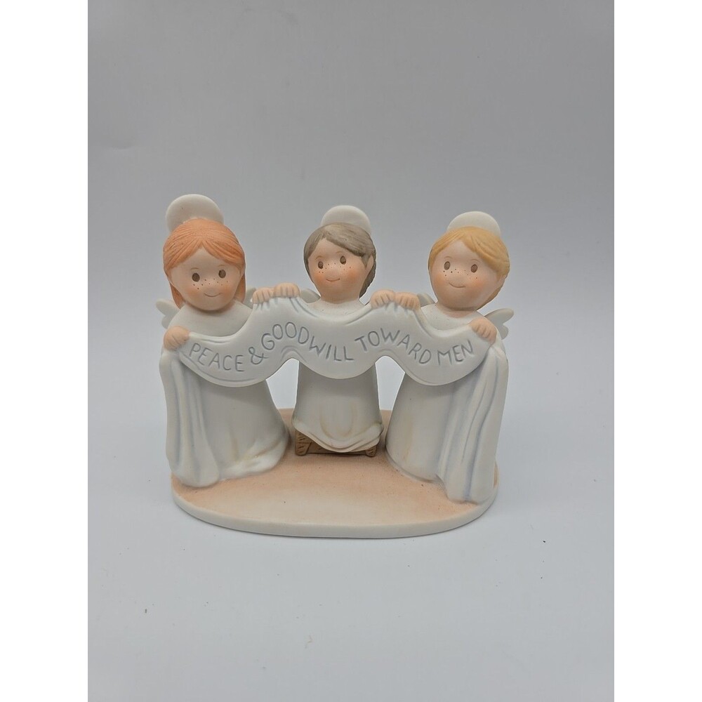 Angels On High HOMCO By Masterpiece Circle of Friends Figurine 1995 NEW